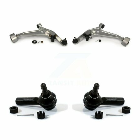 TOP QUALITY Front Suspension Control Arm And Tie Rod End Kit For 2005-2006 Nissan X-Trail K72-101048